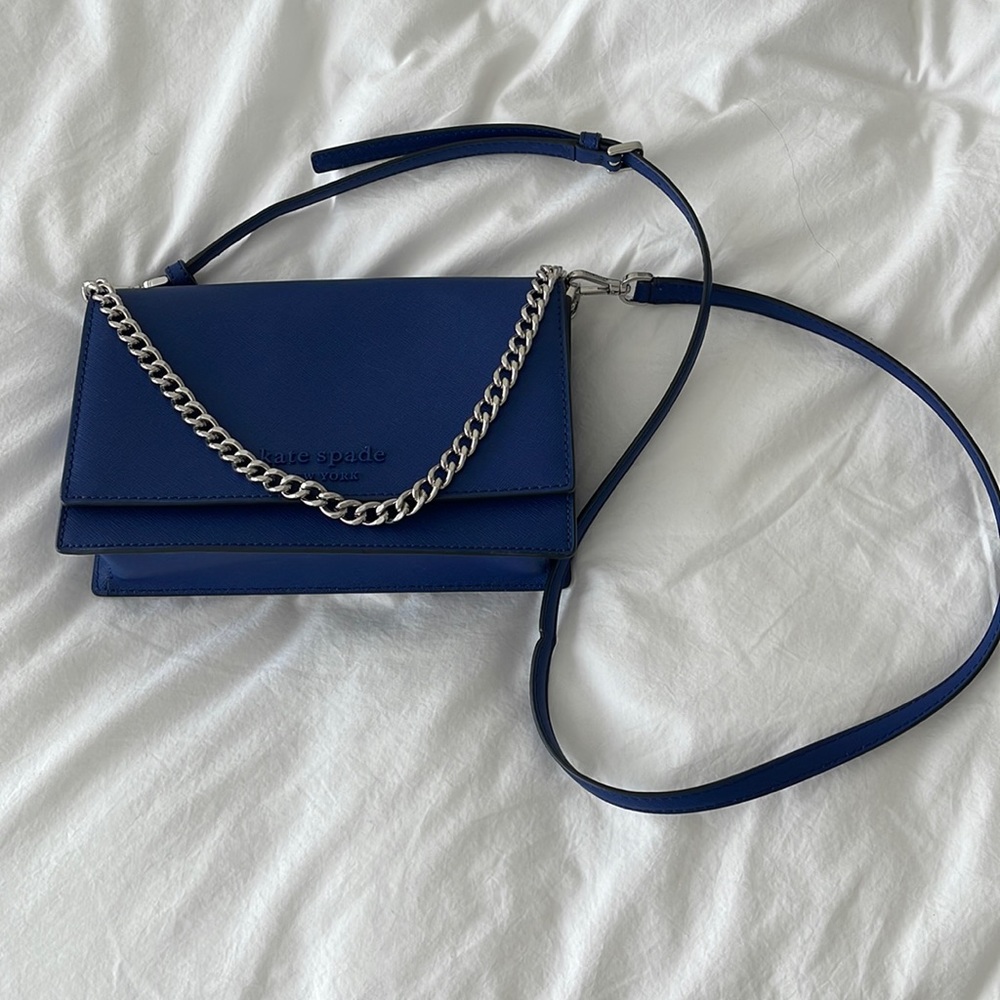 Blue Kate spade crossbody
